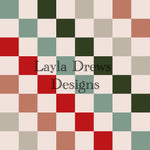 Layla Drew's Designs - Classic Christmas Checkers