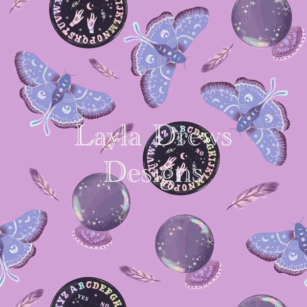 Layla Drew's Designs - Boho Purple Witch