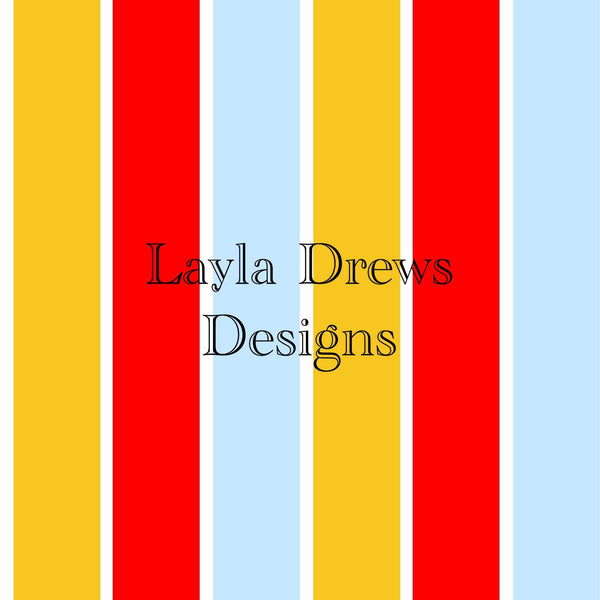 Layla Drew's Designs - Elmo Stripes