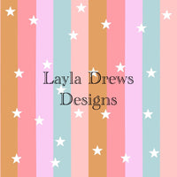 Layla Drew's Designs - Boho Stripes Stars