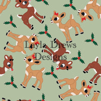 Layla Drew's Designs - Classic Rudolph