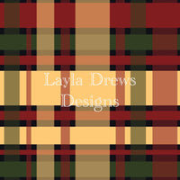 Layla Drew's Designs - Dark Christmas Plaid