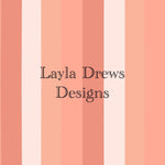 Layla Drew's Designs - Coral Stripes