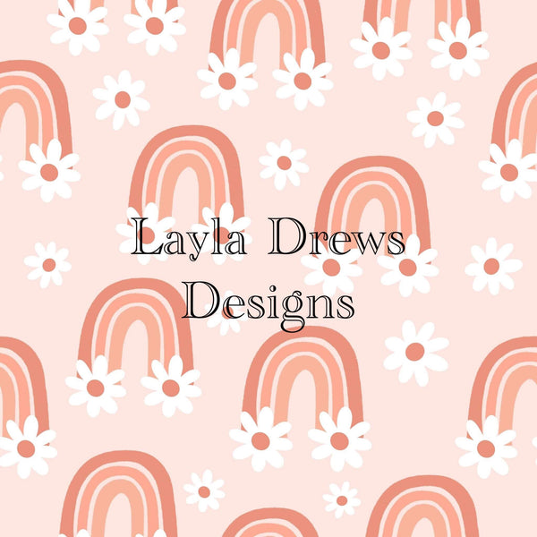 Layla Drew's Designs - Boho Rainbow Flowers