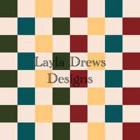 Layla Drew's Designs  - Xmas Checkers