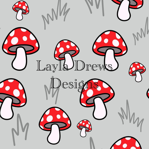 Layla Drew's Designs - Basic Mushrooms