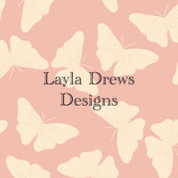 Layla Drew's Designs  - White Butterflies