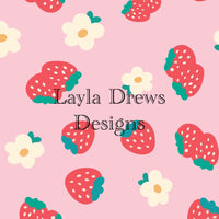 Layla Drew's Designs  - Strawberry Flowers