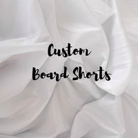 custom board short (not available with RUSH)