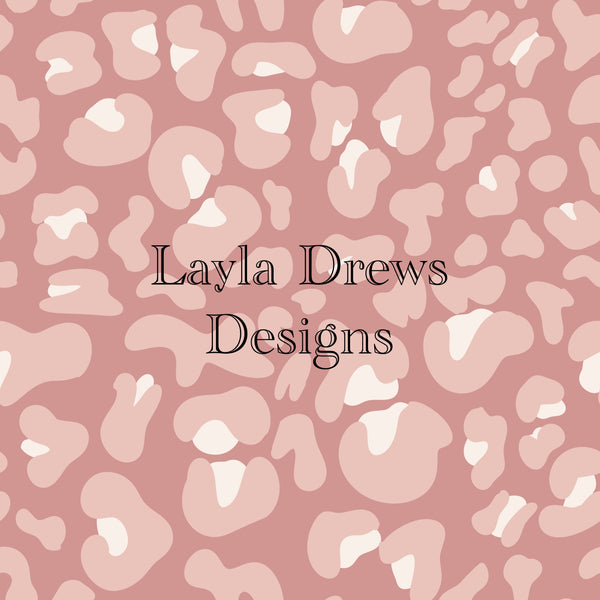 Layla Drew's Designs -Mauve Leopard