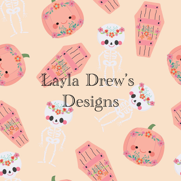 Layla Drew's Designs - Floral Skeletons