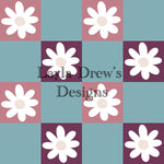 Layla Drew's Designs - Floral Checkers