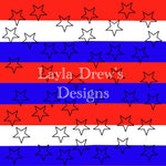 Layla Drew's Designs - Fourth Stripes and Stars