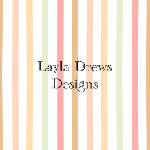 Layla Drew's Designs -Spring Thin Stripes