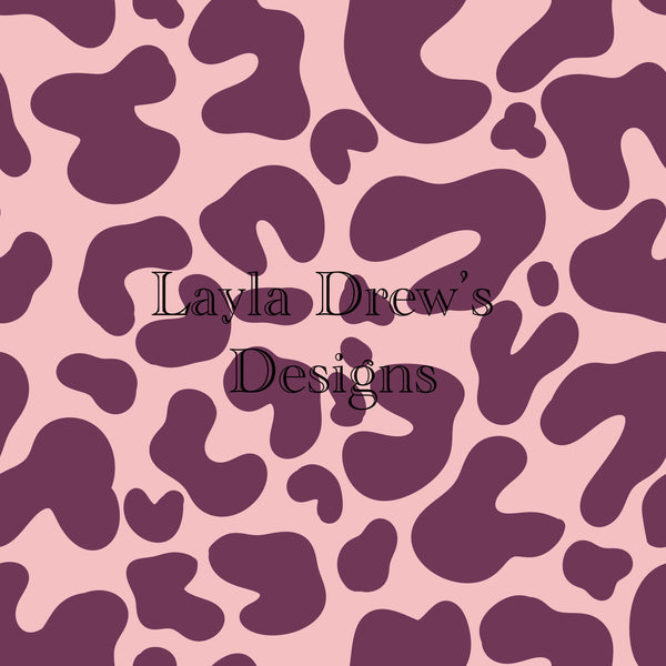 Layla Drew's Designs - Fall Leopard Purple
