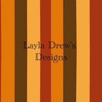 Layla Drew's Designs - Fall Leaves Stripes