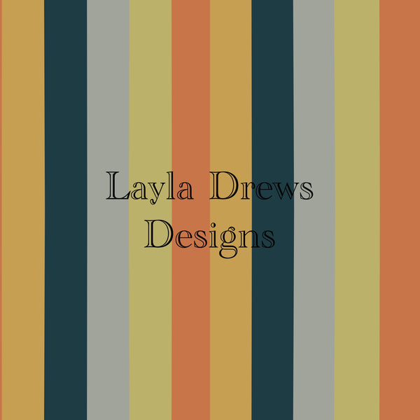 Layla Drew's Designs -Fall Boy Stripes