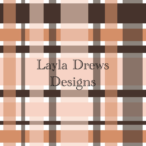 Layla Drew's Designs -Nude Plaid